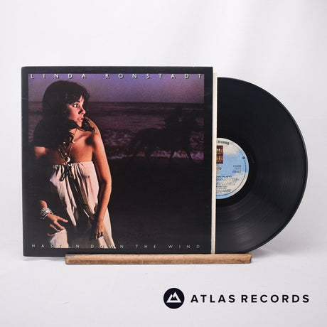 Linda Ronstadt Hasten Down The Wind LP Vinyl Record - Front Cover & Record