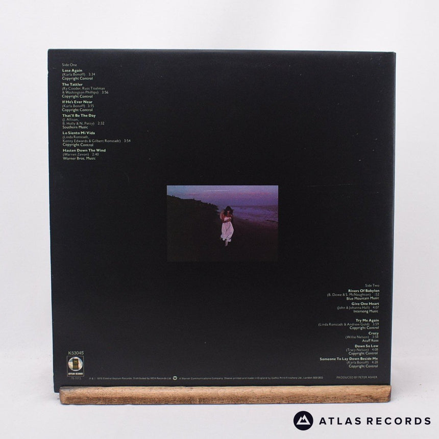 Linda Ronstadt - Hasten Down The Wind - LP Vinyl Record - EX/EX