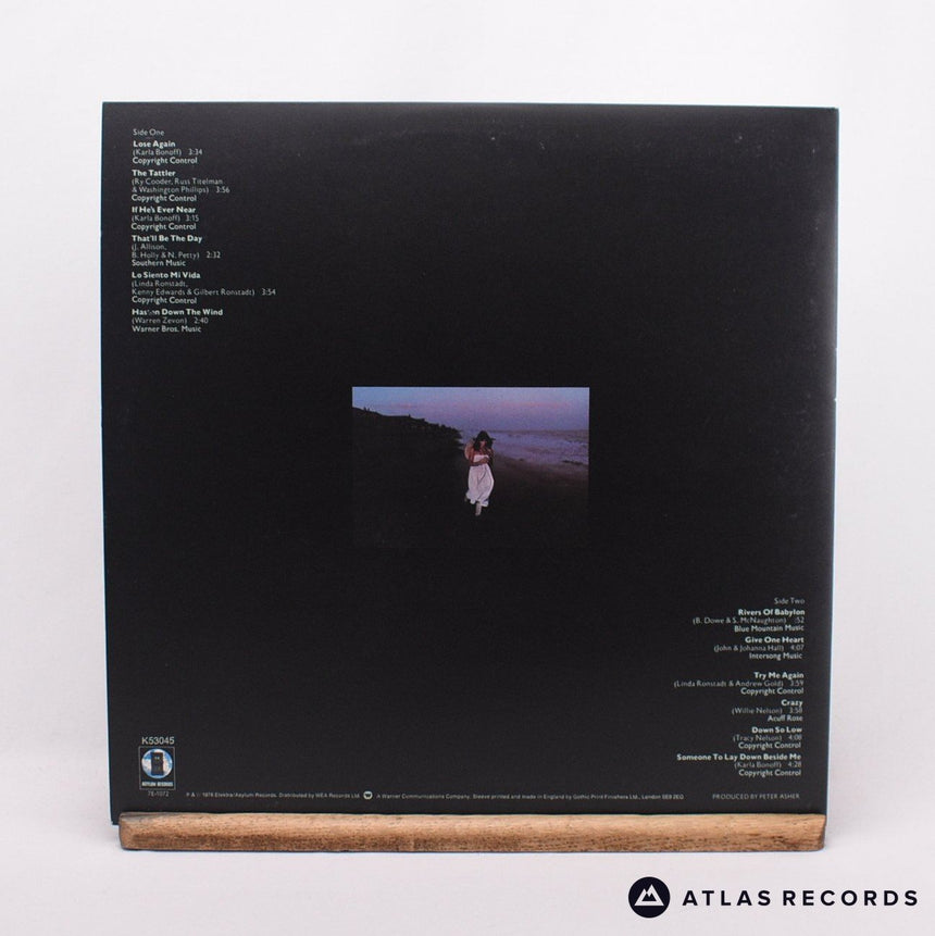 Linda Ronstadt - Hasten Down The Wind - Gatefold LP Vinyl Record - EX/NM