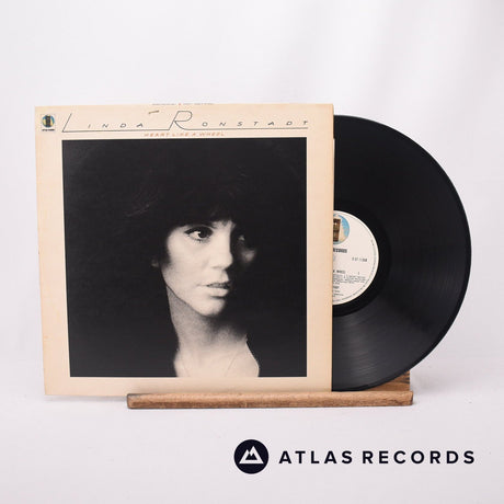 Linda Ronstadt Heart Like A Wheel LP Vinyl Record - Front Cover & Record