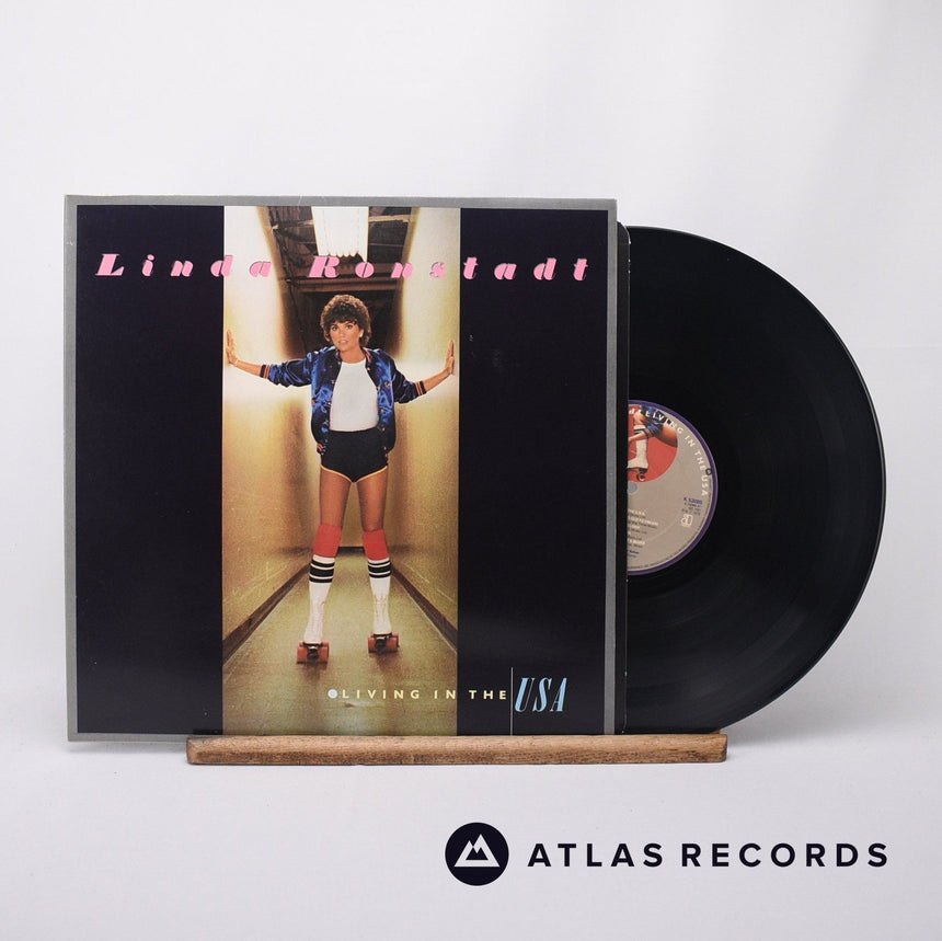 Linda Ronstadt - Living In The USA - Gatefold Allen LP Vinyl Record - EX/EX