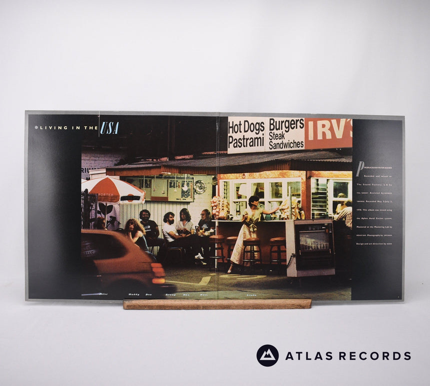 Linda Ronstadt - Living In The USA - Gatefold Allen LP Vinyl Record - EX/EX