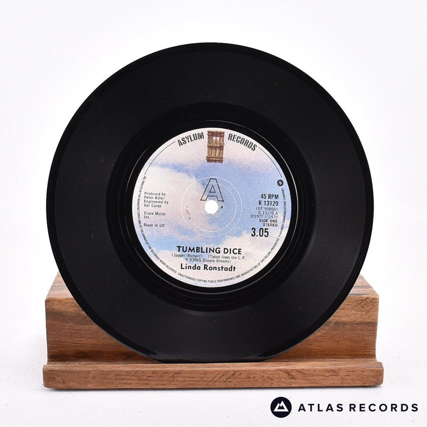 Linda Ronstadt - Tumbling Dice - 7" Vinyl Record - EX/EX