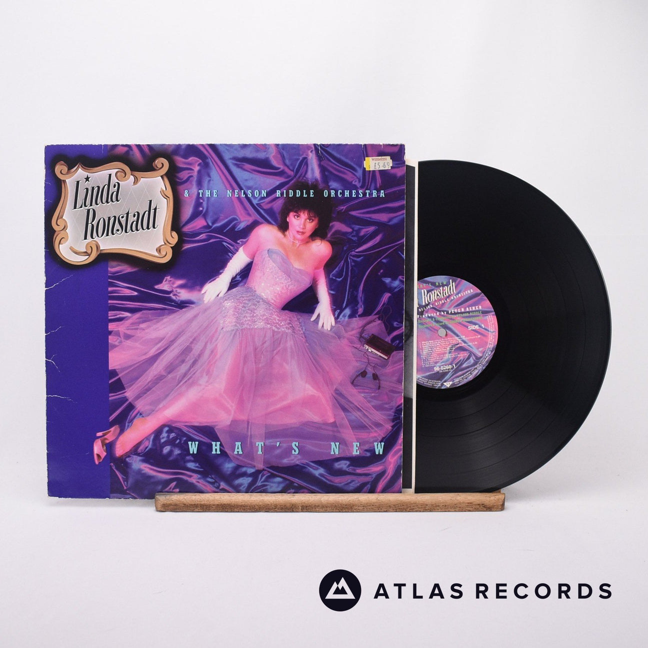 Linda Ronstadt What's New LP Vinyl Record - Front Cover & Record