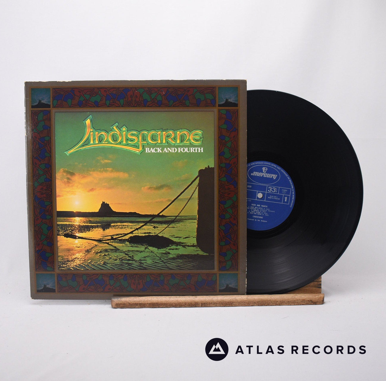 Lindisfarne Back And Fourth LP Vinyl Record - Front Cover & Record