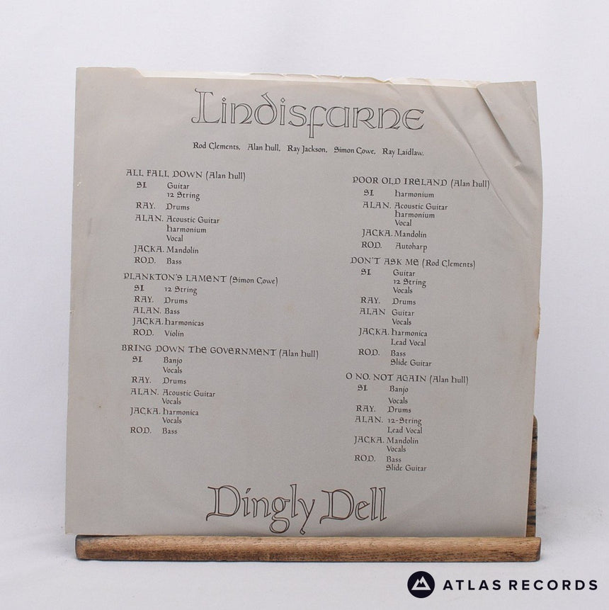 Lindisfarne - Dingly Dell - Embossed Sleeve LP Vinyl Record - VG+/VG+