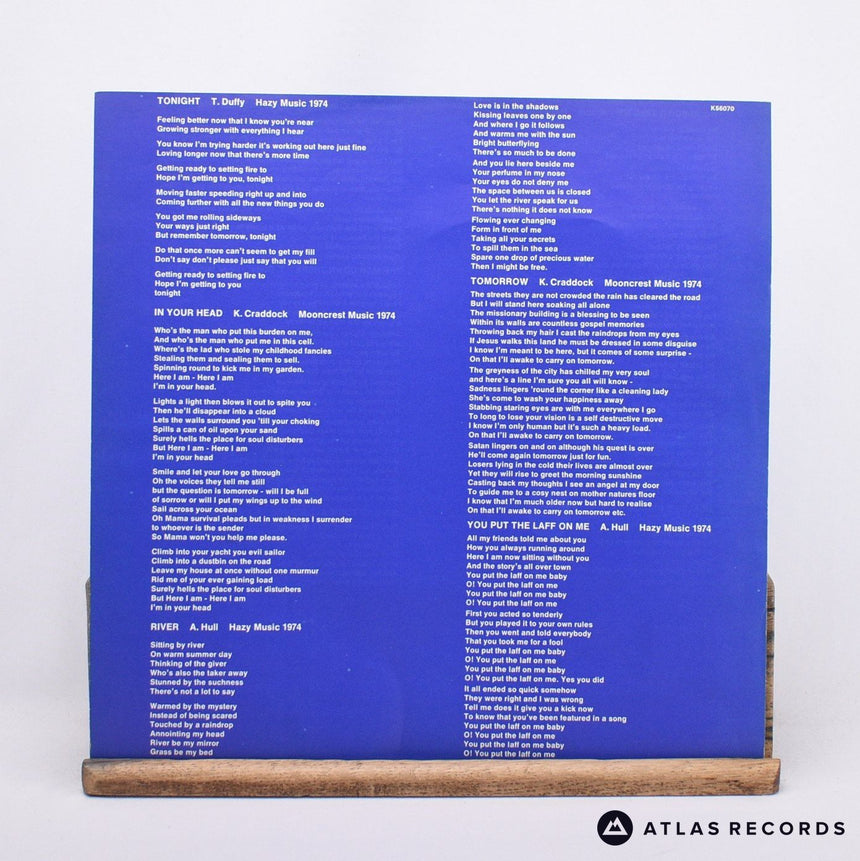 Lindisfarne - Happy Daze - Lyric Sheet Porky LP Vinyl Record - VG+/EX