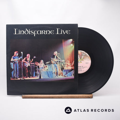 Lindisfarne Lindisfarne Live LP Vinyl Record - Front Cover & Record