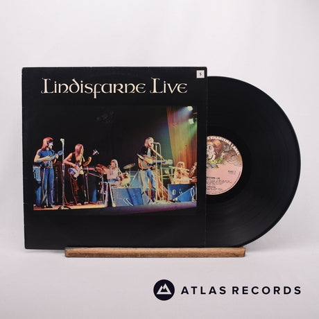 Lindisfarne Lindisfarne Live LP Vinyl Record - Front Cover & Record