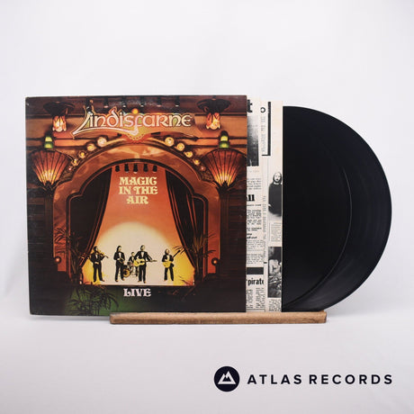 Lindisfarne Magic In The Air 2 x LP Vinyl Record - Front Cover & Record