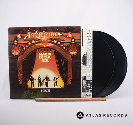 Lindisfarne Magic In The Air 2 x LP Vinyl Record - Front Cover & Record