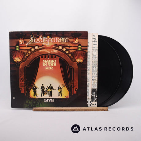 Lindisfarne Magic In The Air 2 x LP Vinyl Record - Front Cover & Record