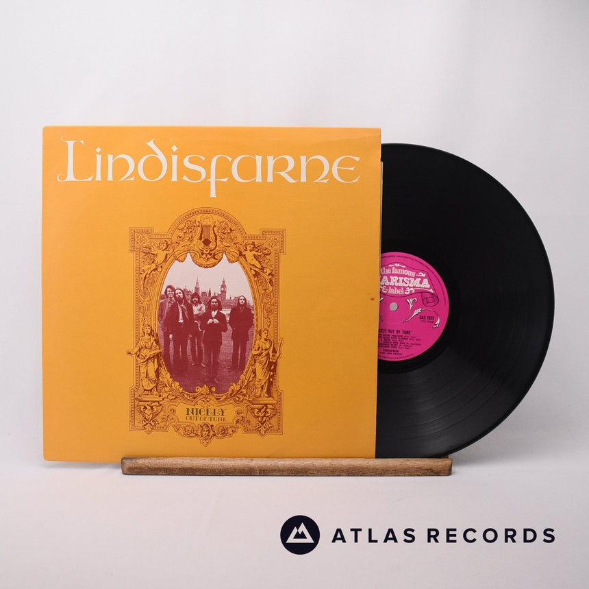 Lindisfarne Nicely Out Of Tune LP Vinyl Record - Front Cover & Record