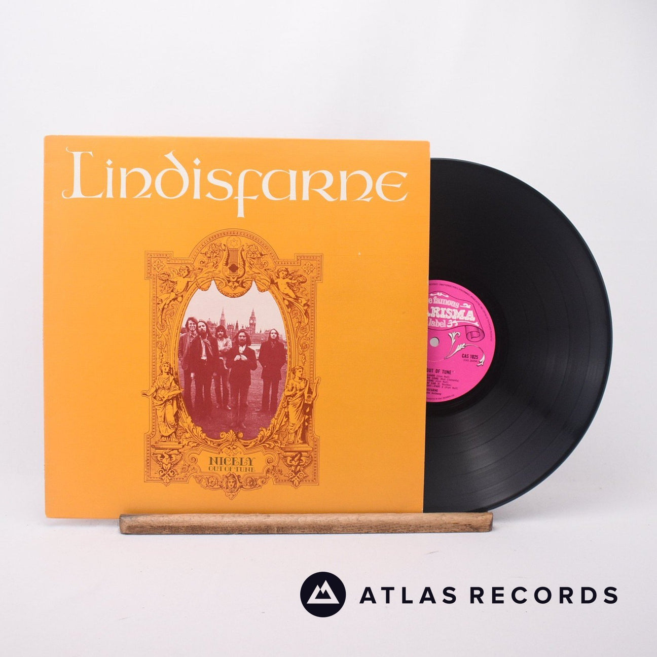 Lindisfarne Nicely Out Of Tune LP Vinyl Record - Front Cover & Record