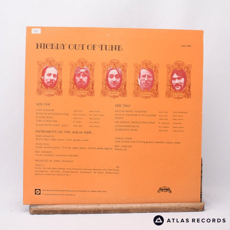 Lindisfarne - Nicely Out Of Tune - Reissue LP Vinyl Record - EX/EX