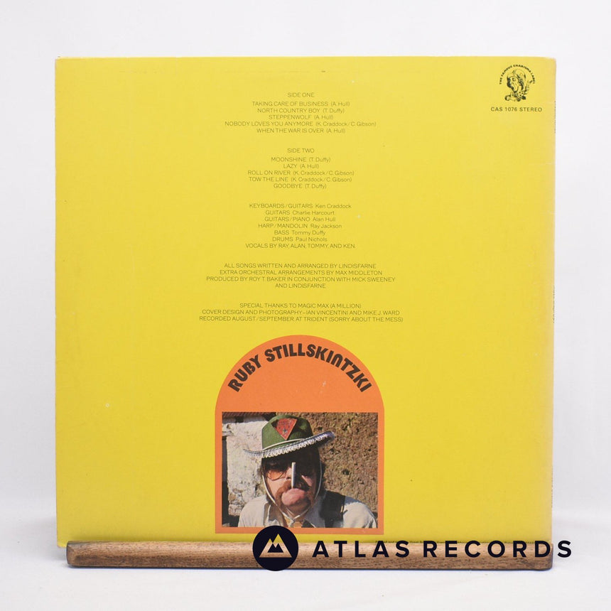 Lindisfarne - Roll On, Ruby - Poster Gatefold LP Vinyl Record - VG+/VG+