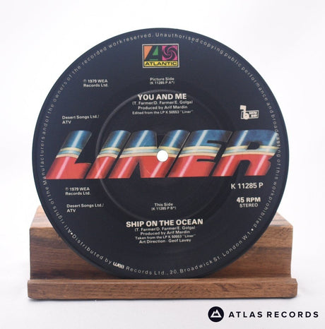 Liner - You And Me - Picture Disc 7" Vinyl Record - VG+