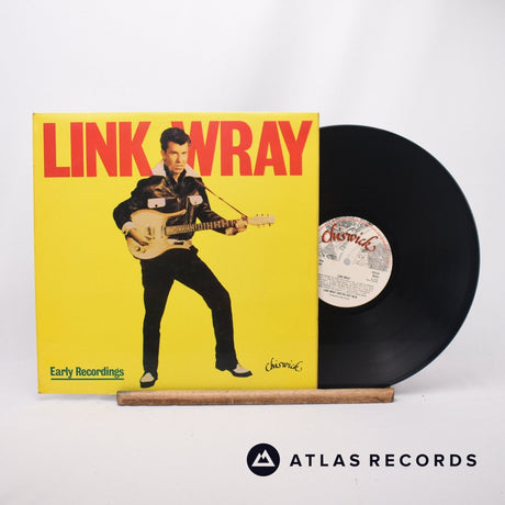 Link Wray Early Recordings LP Vinyl Record - Front Cover & Record