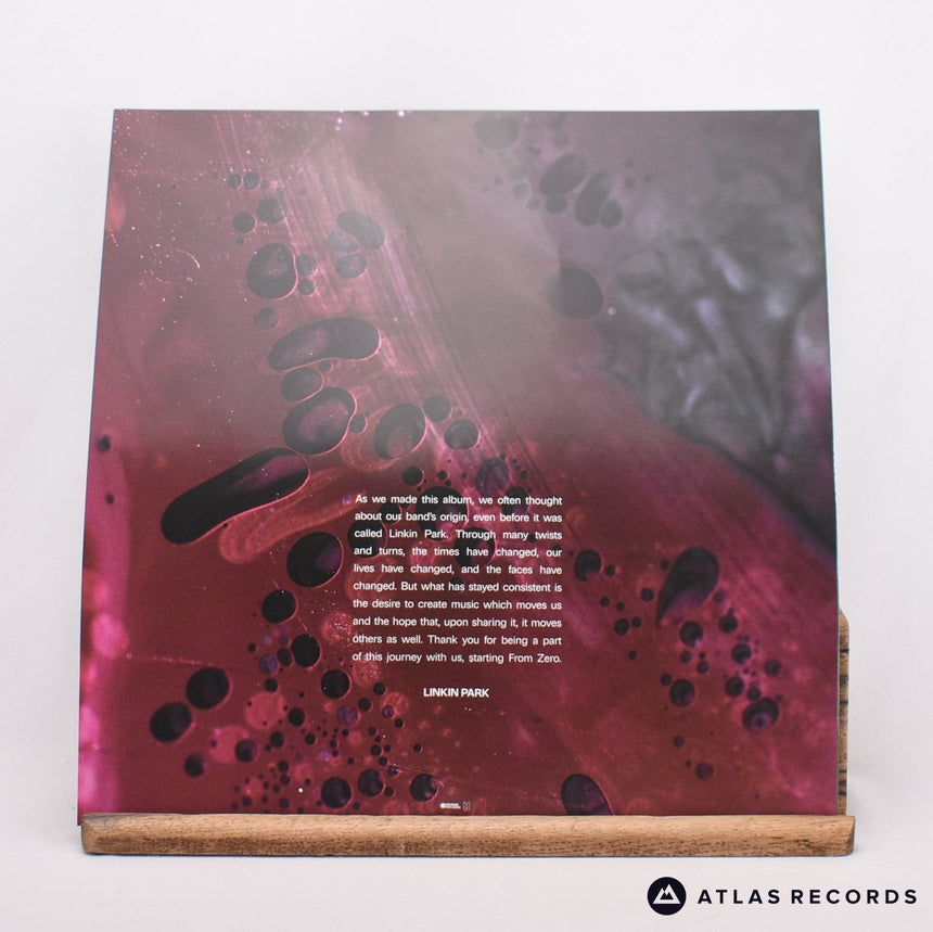 Linkin Park - From Zero - Blue Insert A B LP Vinyl Record - NM/NM