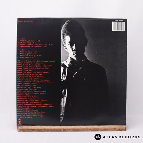 Linton Kwesi Johnson - Forces Of Victory - Repress LP Vinyl Record - EX/VG+