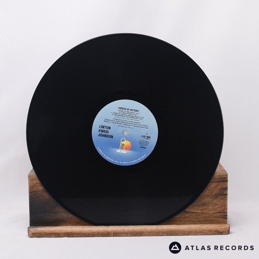 Linton Kwesi Johnson - Forces Of Victory - Reissue LP Vinyl Record - EX/VG+