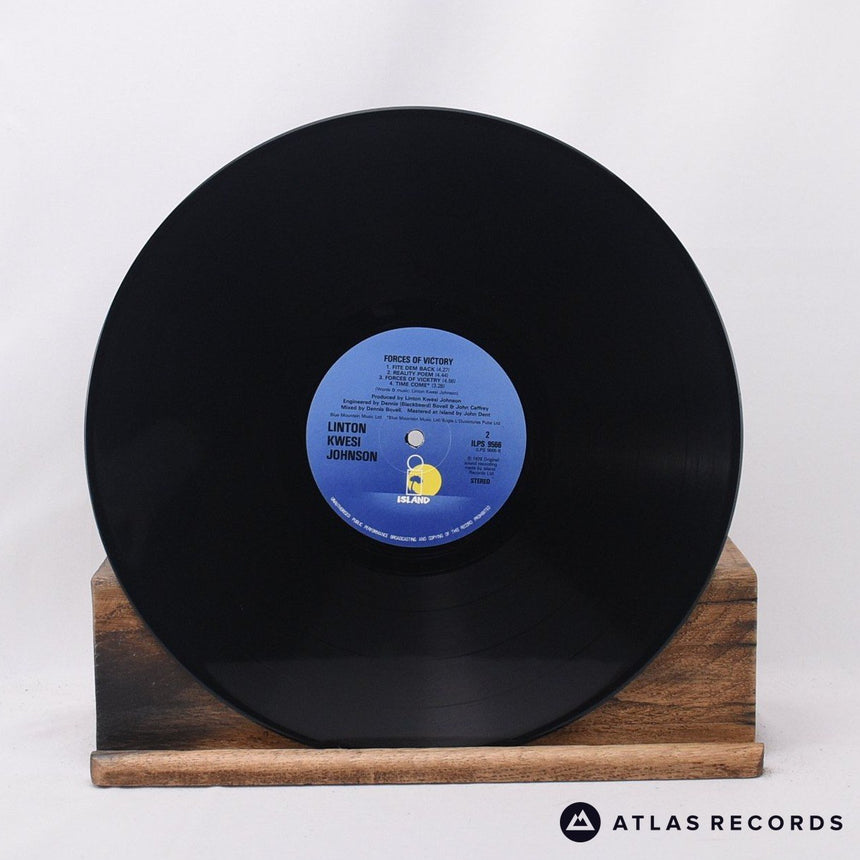 Linton Kwesi Johnson - Forces Of Victory - Reissue LP Vinyl Record - EX/VG+