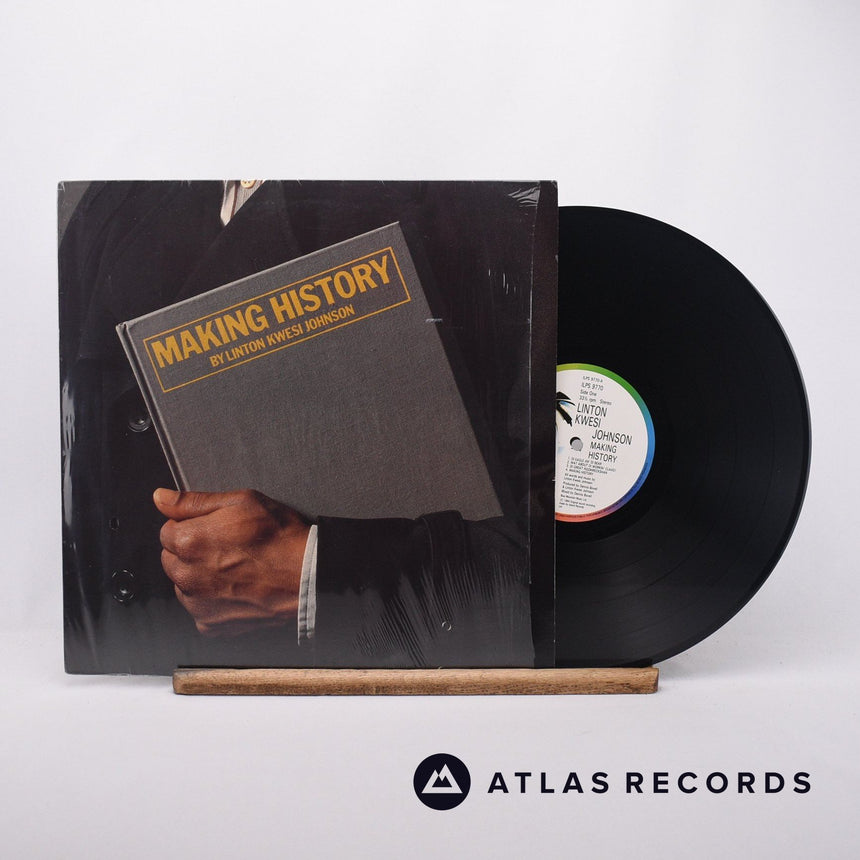 Linton Kwesi Johnson Making History LP Vinyl Record - Front Cover & Record