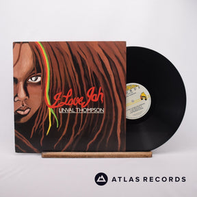 Linval Thompson I Love Jah LP Vinyl Record - Front Cover & Record