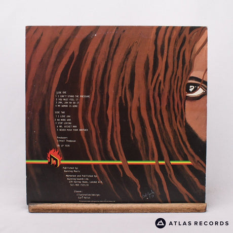 Linval Thompson - I Love Jah - LP Vinyl Record - EX/EX