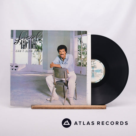 Lionel Richie Can't Slow Down LP Vinyl Record - Front Cover & Record