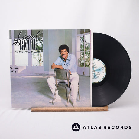 Lionel Richie Can't Slow Down LP Vinyl Record - Front Cover & Record