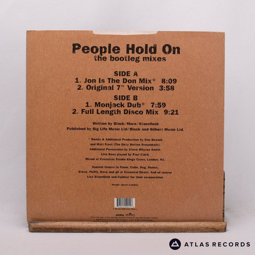 Lisa Stansfield - People Hold On (The Bootleg Mixes) - 12" Vinyl Record - EX/VG+