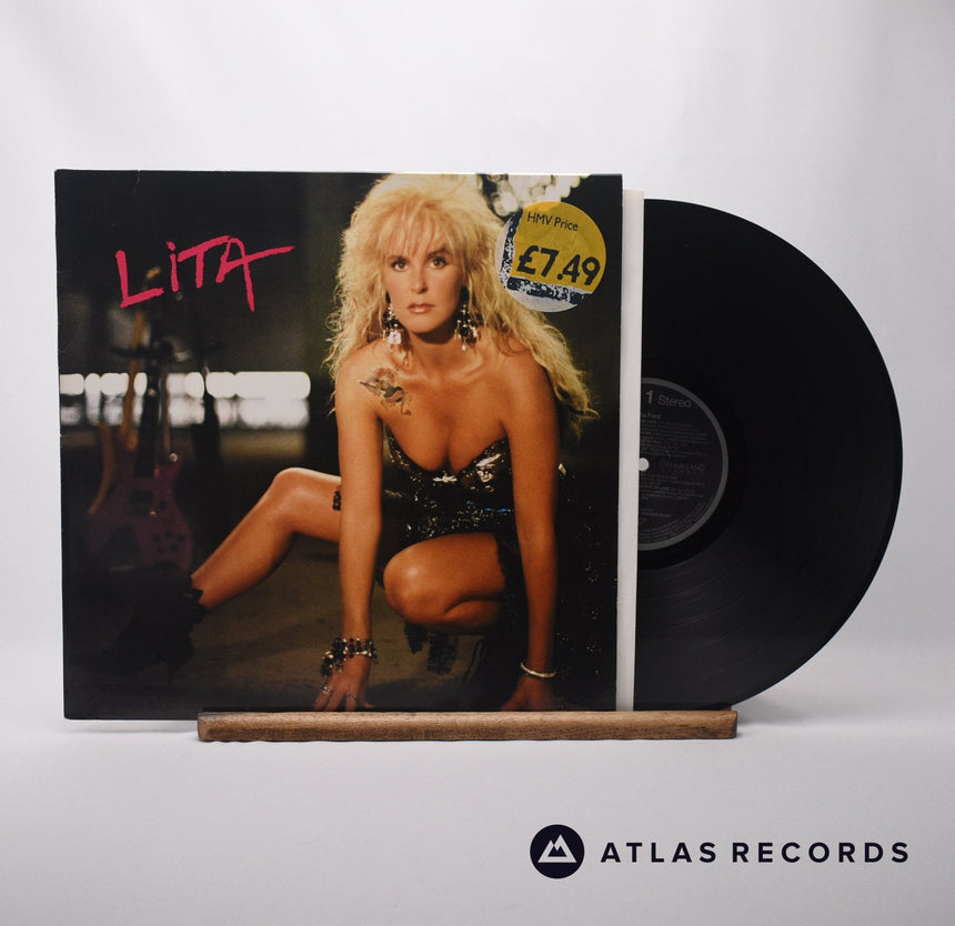 Lita Ford Lita LP Vinyl Record - Front Cover & Record