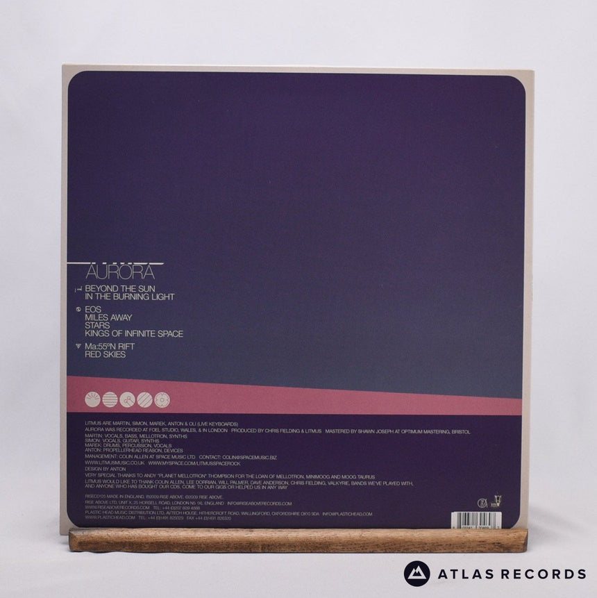 Litmus - Aurora - Blue Etched 2 x LP Vinyl Record - EX/NM