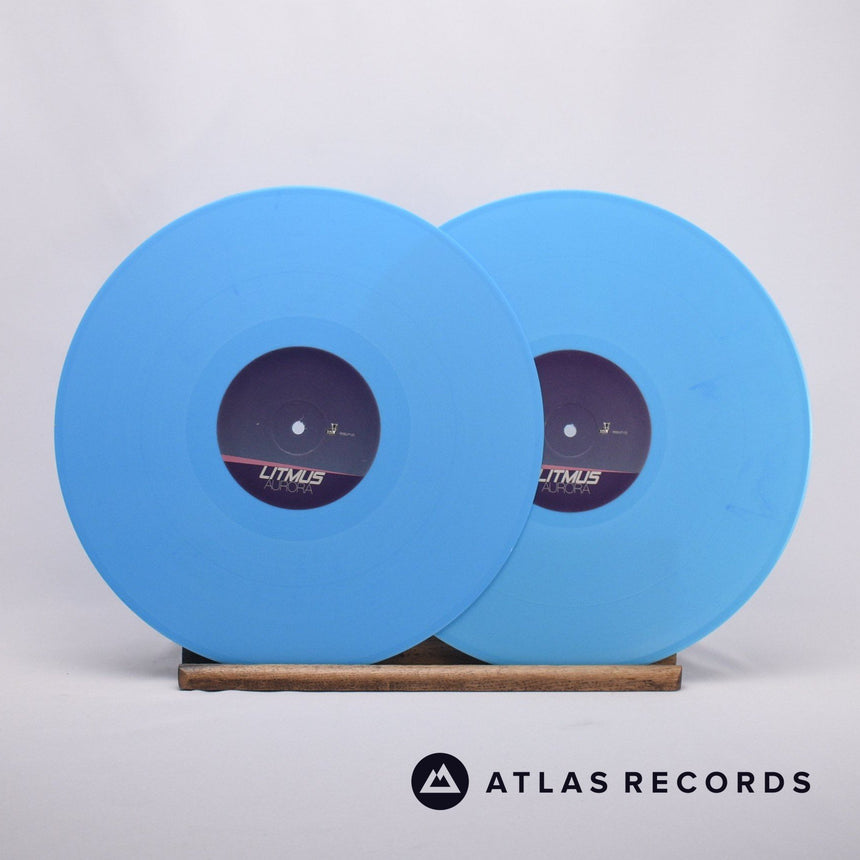 Litmus - Aurora - Blue Etched 2 x LP Vinyl Record - EX/NM