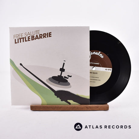 Little Barrie Free Salute 7" Vinyl Record - Front Cover & Record