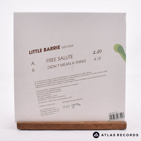 Little Barrie - Free Salute - 7" Vinyl Record - NM/NM