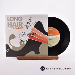 Little Barrie Long Hair 7" Vinyl Record - Front Cover & Record
