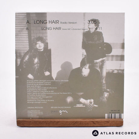 Little Barrie - Long Hair - Signed 7" Vinyl Record - NM/NM