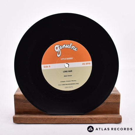 Little Barrie - Long Hair - Signed 7" Vinyl Record - NM/NM