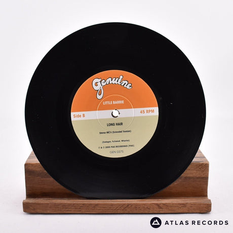 Little Barrie - Long Hair - Signed 7" Vinyl Record - NM/NM