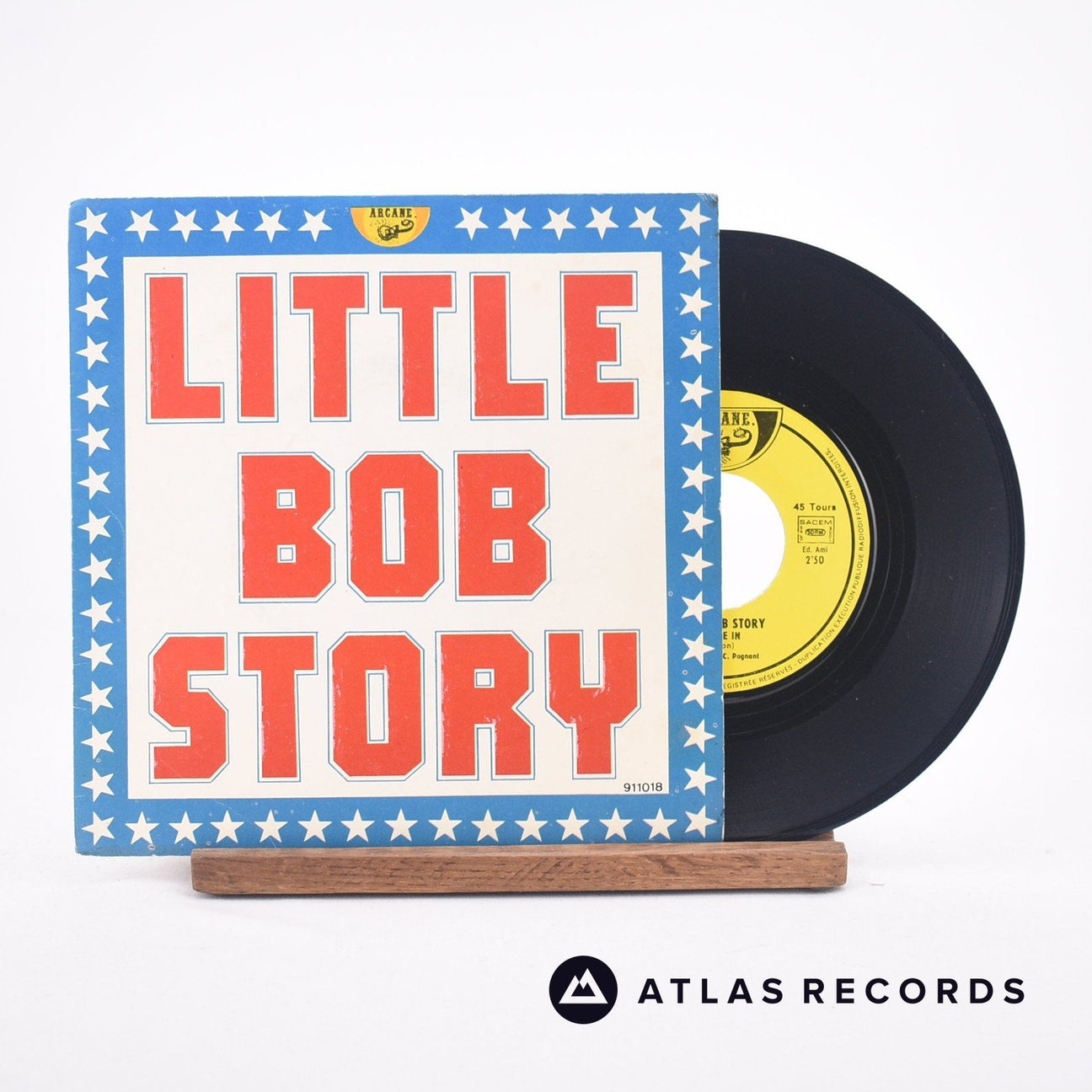 Little Bob Story Let Me In 7" Vinyl Record - Front Cover & Record