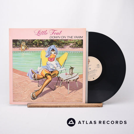 Little Feat Down On The Farm LP Vinyl Record - Front Cover & Record