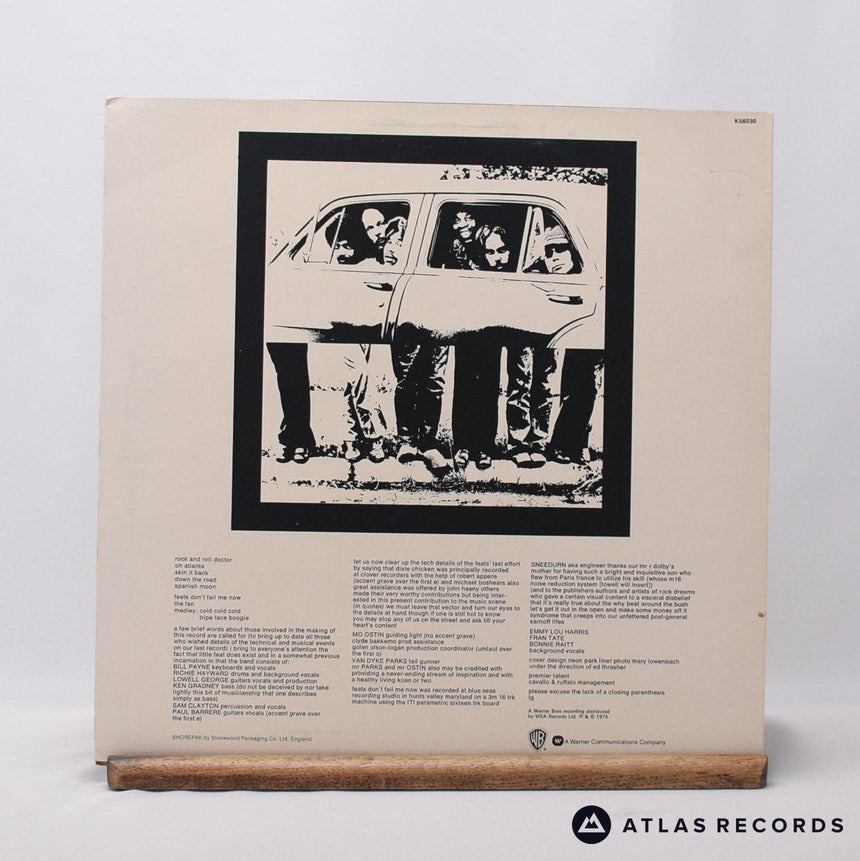 Little Feat - Feats Don't Fail Me Now - LP Vinyl Record - EX/EX