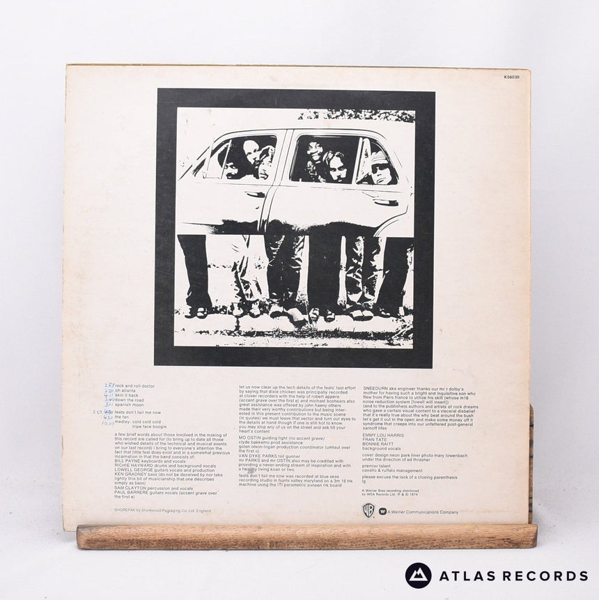 Little Feat - Feats Don't Fail Me Now - A1 B1 LP Vinyl Record - VG+/EX