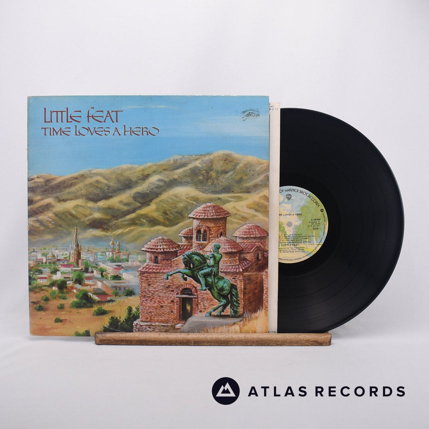 Little Feat Time Loves A Hero LP Vinyl Record - Front Cover & Record