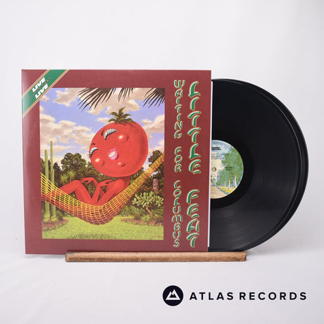 Little Feat Waiting For Columbus 2 x LP Vinyl Record - Front Cover & Record