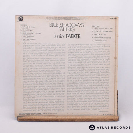 Little Junior Parker - Blue Shadows Falling - A1E B1E LP Vinyl Record - VG+/VG+