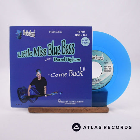 Little Miss Blue Bass Come Back 7" Vinyl Record - Front Cover & Record