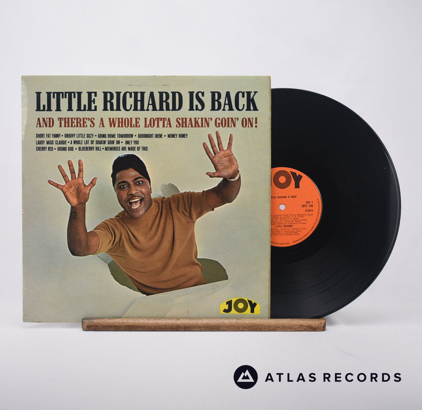 Little Richard Little Richard Is Back LP Vinyl Record - Front Cover & Record